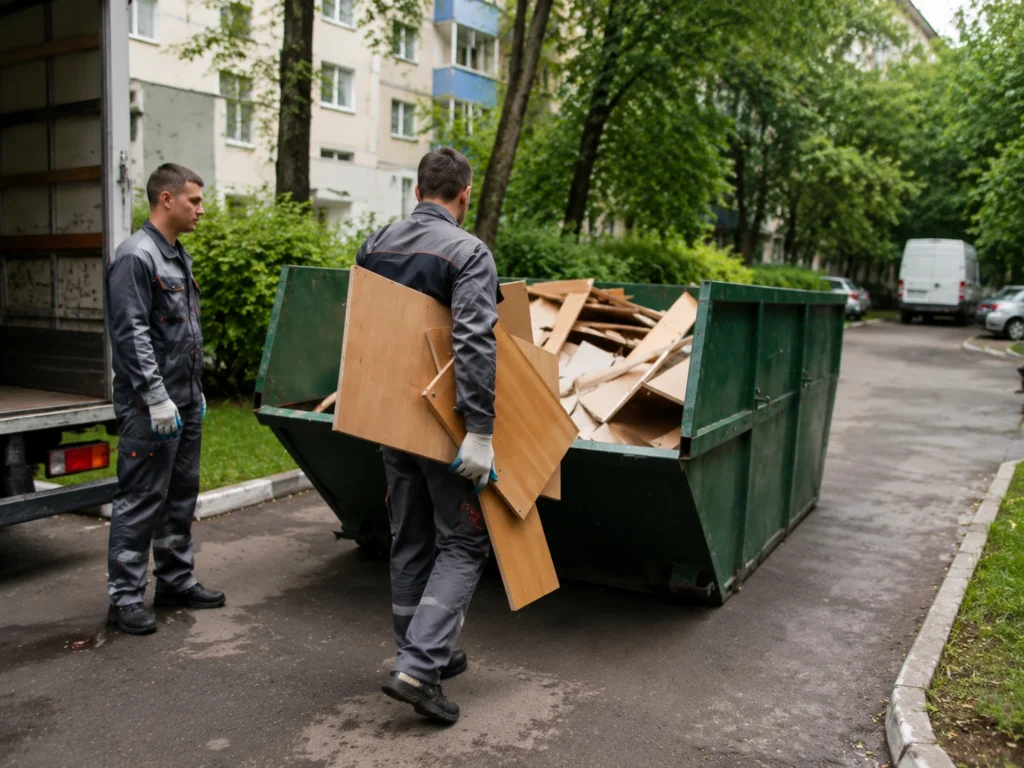 Погрузка мусора